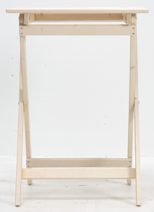 Kokoontaitettava pöytä, ulkokaluste puuta