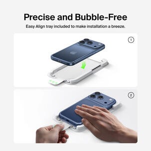 Belkin InvisiGlass Privacy iPhone 17 Pro Max skärmskydd