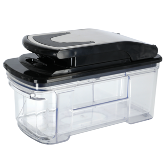 Grönsakshackare manuell med två bladstorlekar, 1,5 liter