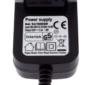 Laddare 9 V DC/200 mA, Dry & Wet V8205