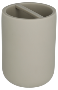 Tannglass med rominndeling, beige