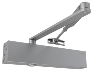 Habo 500 Ovensuljin ja vetolaite, hopeanvärinen