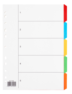 Pärmregister A4, 1-5