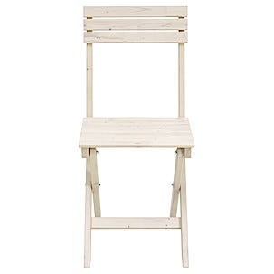 Kokoontaitettava tuoli, ulkokaluste puuta