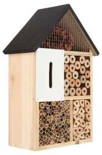 Insektshotell med tre våningar