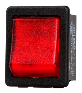 Strömbrytare 2-pol on/off