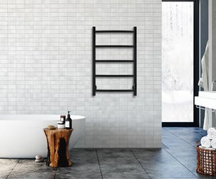 Pax Sambo Duo handdukstork elektrisk, svart