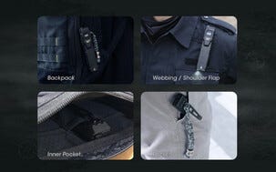 Nitecore sterk lommelykt, oppladbar, USB-C, 3000 lm