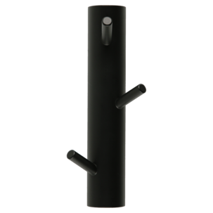 Pystynaulakko puuta, 3 koukkua, 24 cm