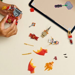 LEGO Ninjago Kais drakrobot - stridspaket, från 6 år