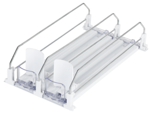 Boksholder for kjøleskap, automatisk mating