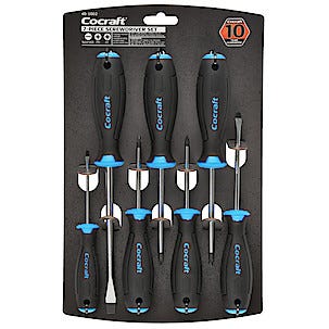 Cocraft skrutrekkersett, 7 deler