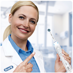 Oral-B Genius 8100S White eltannbørste