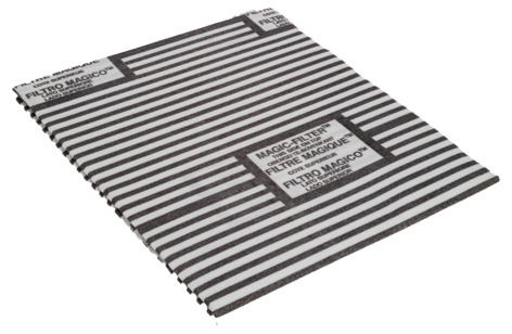 Aurdel Magic fläktfilter, kolfilter för köksfläkt, 2-pack