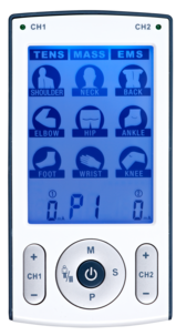 TENS-, EMS- och massageapparat 3 i 1