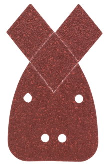 Bosch PSM Primo slippapper P40, 95 x 135 mm, 5-pack