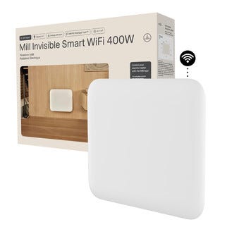 Mill Invisible Smart WiFi Sähköpatteri Gen. 4, valkoinen, 400 W