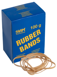 Gummisnoddar natur, 100 gram