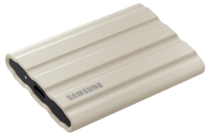 Samsung T7 Shield SSD 1 TB, sand