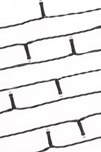 LED ljusslinga med svart kabel utomhus / inomhus, Northlight