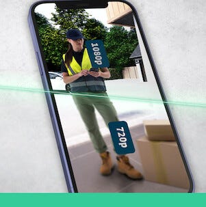 Arlo trådløs smart videodørklokke HD, 1-pakning