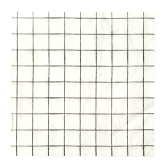 Servietter 33 x 33 cm, 20-pack