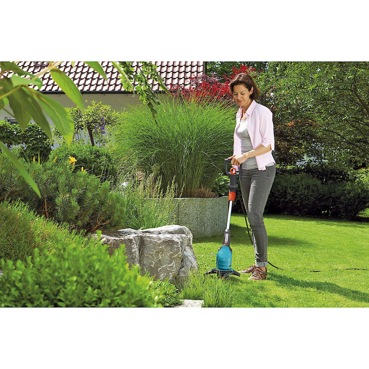 Ruohotrimmeri Gardena Easycut 400/25 Clas Ohlson