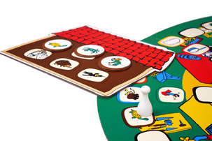 Pippi Langstrømpe Skattejaktspillet brettspill barn, fra 3 år