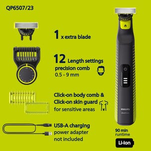 Philips OneBlade Pro 360 skäggtrimmer QP6507/23