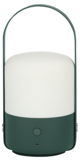 Northlight solcellelykt med hank, oppladbar, USB-C