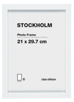 Fotoramme Stockholm, hvit