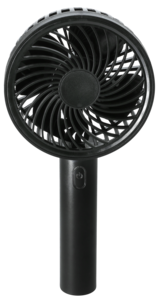 Håndvifte med USB og bordstativ