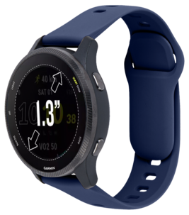 Anmiki Silicone Universal armband 20 mm