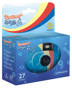 Vanntett engangskamera, 27 bilder
