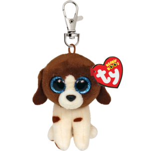 Ty Beanie Boos Clip Avaimenperä, jossa pehmolelu