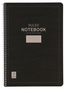 Collegeblokk A4, 3-pakning