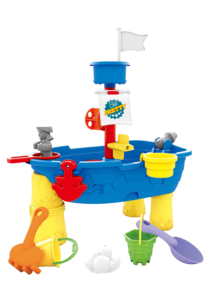 Aktivitetsbord vatten, båt, från 3 år