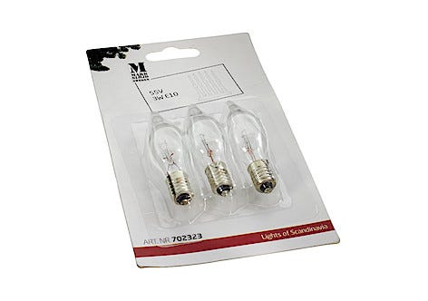 Glödlampa Markslöjd 55 V/3 W E10