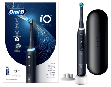 Oral-B iO 5s elektrisk tannbørste, 5 børsteinnstillinger