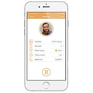 Internetfilter Circle with Disney