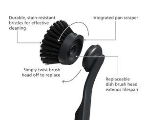 Joseph Joseph SinkTech diskborste med refill, 26 cm