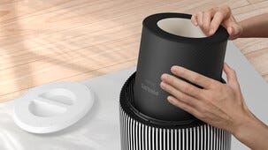 Philips AC2220/10 liten luftrenare HEPA-filter, 109 m2