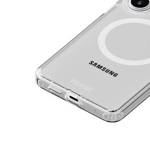 Holdit Transparent Case MagSafe för Galaxy S26