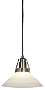 Cottex skomakarlampa med munblåst glas, 20 cm