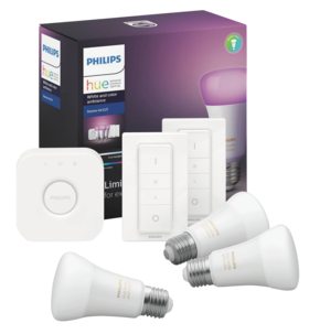Philips Hue White and Color Ambiance Startpaket E27, Bluetooth