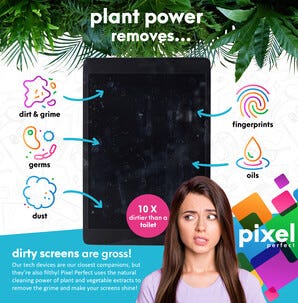 IT Dusters Pixel Wipes Screen Cleaner våtservetter