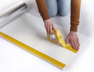 Lämpöä heijastava eristekalvo, Mottez