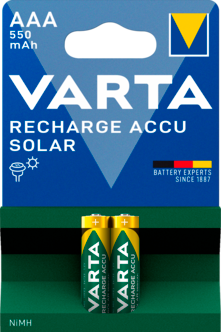 Laddningsbart batteri AAA/HR03 550 mAh VARTA Solar