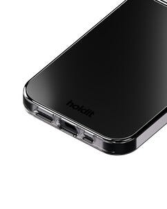 Holdit Mirror MagSafe Suojakuori iPhone 17e/16e/15/14/13, musta
