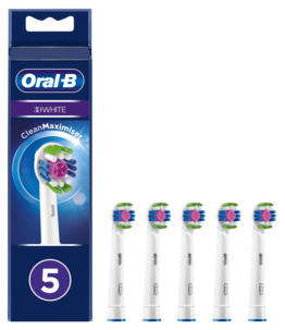 Oral-B 3D White Harjaspää, 5 kpl